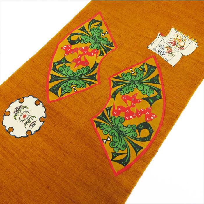 FINAL PRICE】 ☆きもの北條☆ 特選 小島悳次郎 名品 名古屋帯 未 
