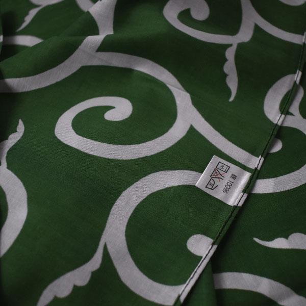 ゆうパケット対応】唐草模様 風呂敷 二四巾 綿100％ 日本製 約90cm