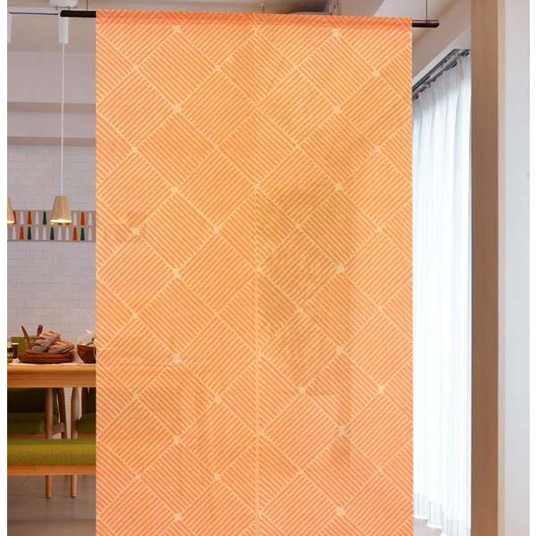 送料無料】のれん よせき 麻68％ 綿32％ 88×150cm 本麻 暖簾 万葉舎