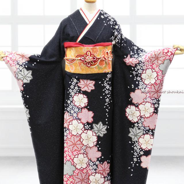 振袖用 帯締め 正絹 二重花結び 組紐 帯飾り 金糸 成人式 前撮り 卒業