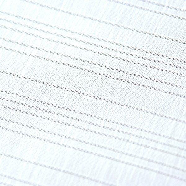 洗える長襦袢 反物【夏用/白 横乱絽 ちりめん絽】白無地 襦袢 : きもの