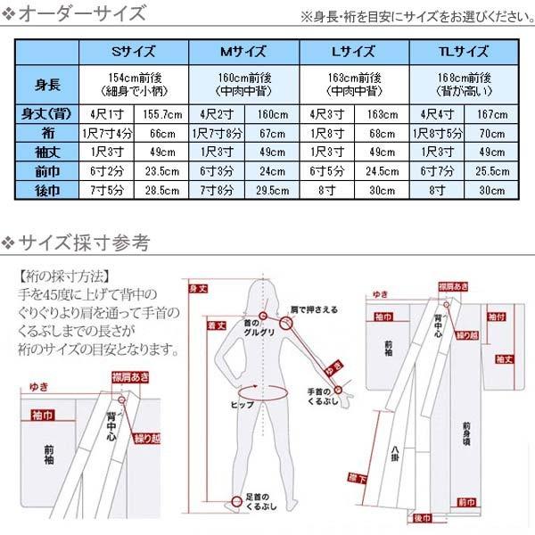 正絹 夏 絽 小紋【本手染小紋 茶屋辻/生成り地に灰藍色 11029】お仕立