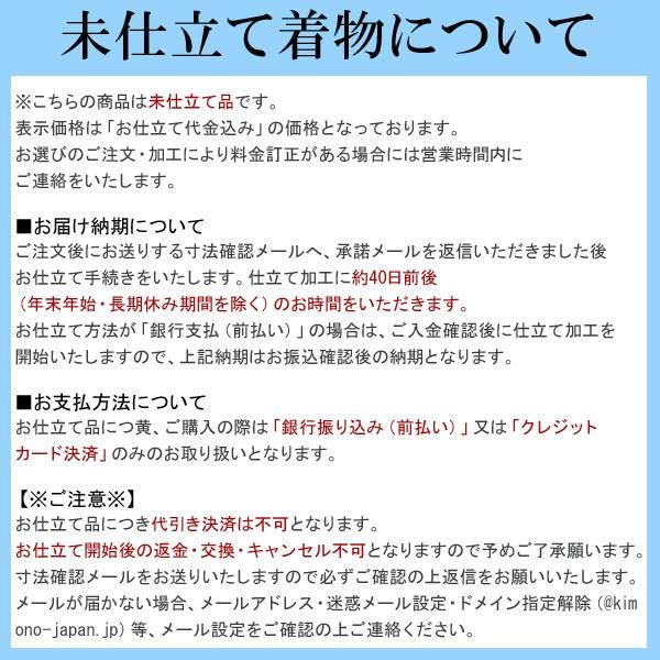 正絹反物 【淡灰地に枝木・丸い実】お仕立付 小紋 袷 単衣 着物 女性 丹後ちりめん　14771｜kimono-japan｜05