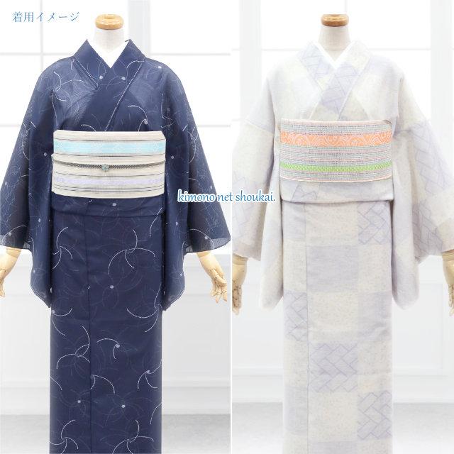 博多 半幅帯 夏 紗 正絹 本場筑前 博多織 15547 金証紙 日本製 博多 半幅帯 夏 紗 正絹 本場筑前 博多織 15547 金証紙 日本製