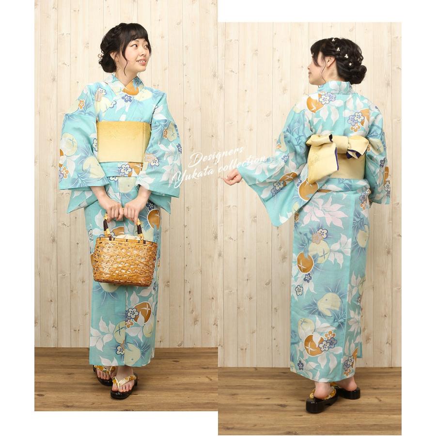芸艸堂 浴衣 レディース ブランド ミント 草花 果実 山本雪桂 芸 SALE