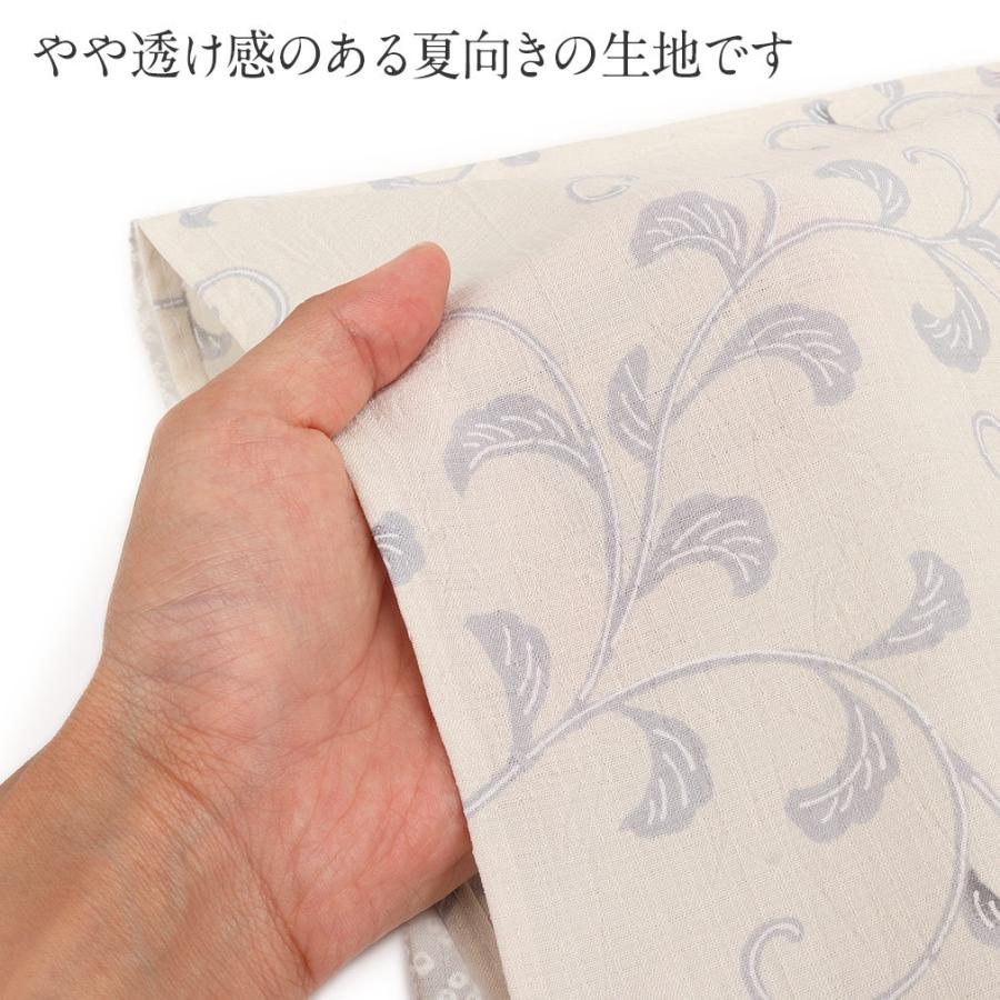 micha✺美品 洗える夏着物 薔薇 薄物 小紋 着物 A2985 Amazon | 着物 洗える 紗 夏用 小紋 と 絽軽装帯 付け帯 2点