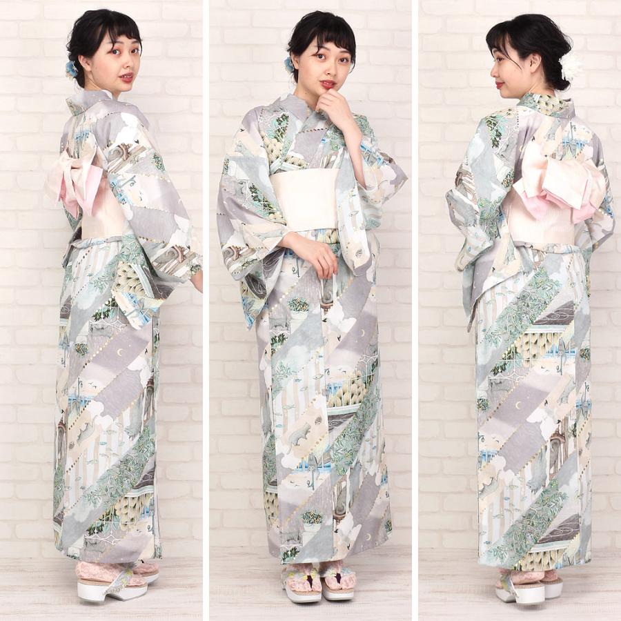 Kisste（キステ） 浴衣 帯 作り帯 浴衣作り帯 赤 ローズピンク 黄色