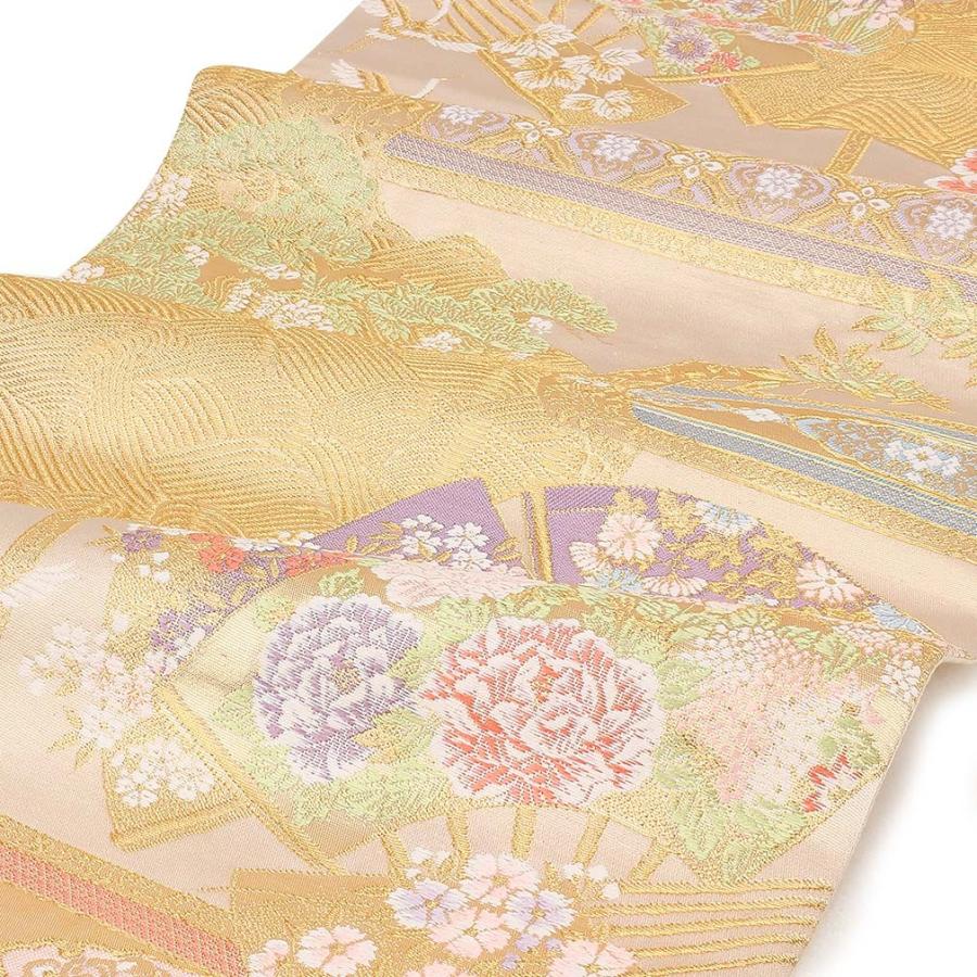 正絹西陣袋帯　舞蝶文　金糸　①( 振袖、訪問着、留袖) 正絹西陣袋帯舞蝶文金糸①( 振袖、訪問着、留袖)|mercari商品