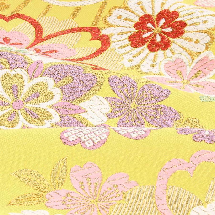 Kisste（キステ） 振袖 帯 振袖帯 振袖の帯 振袖用袋帯 袋帯 振袖用 黄