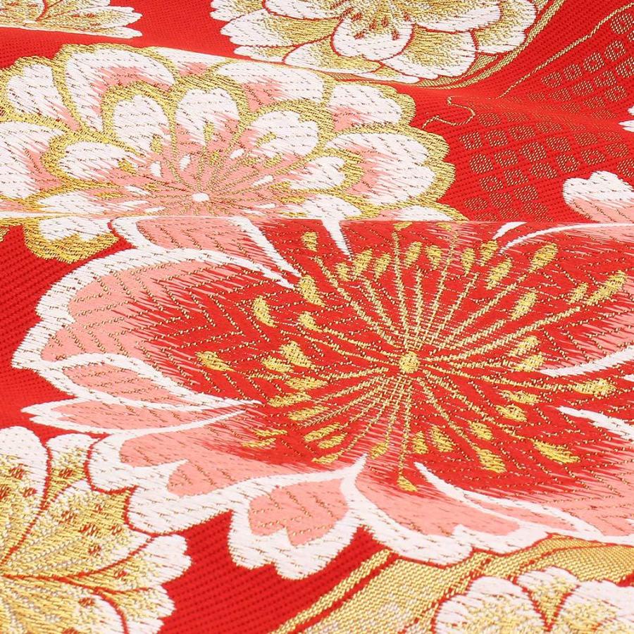 Kisste（キステ） 振袖 帯 振袖帯 振袖の帯 振袖用袋帯 袋帯 振袖用 赤