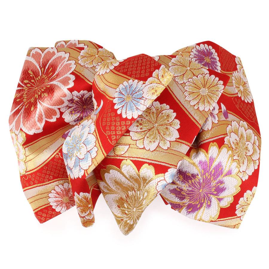 Kisste（キステ） 振袖 帯 振袖帯 振袖の帯 振袖用袋帯 袋帯 振袖用 赤