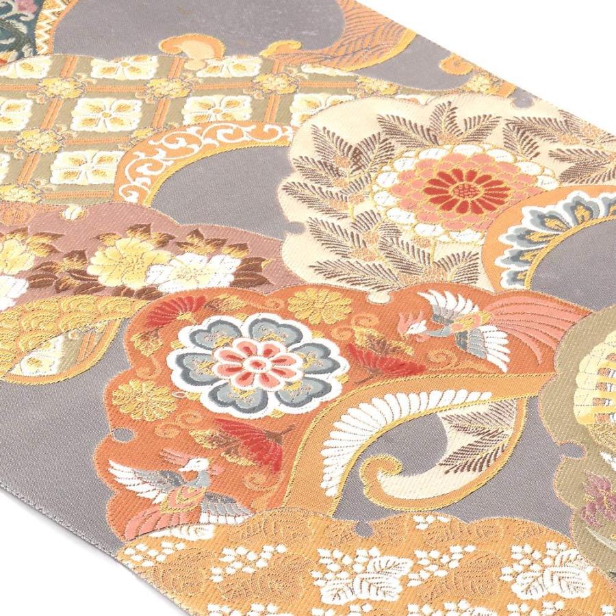 Kisste（キステ） 帯 袋帯 留袖用帯 フォーマル 西陣織 留袖帯 灰色 松