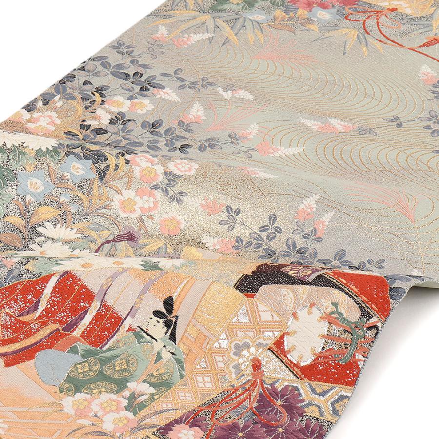 Kisste（キステ） 帯 袋帯 留袖用帯 フォーマル 西陣織 留袖帯 薄緑