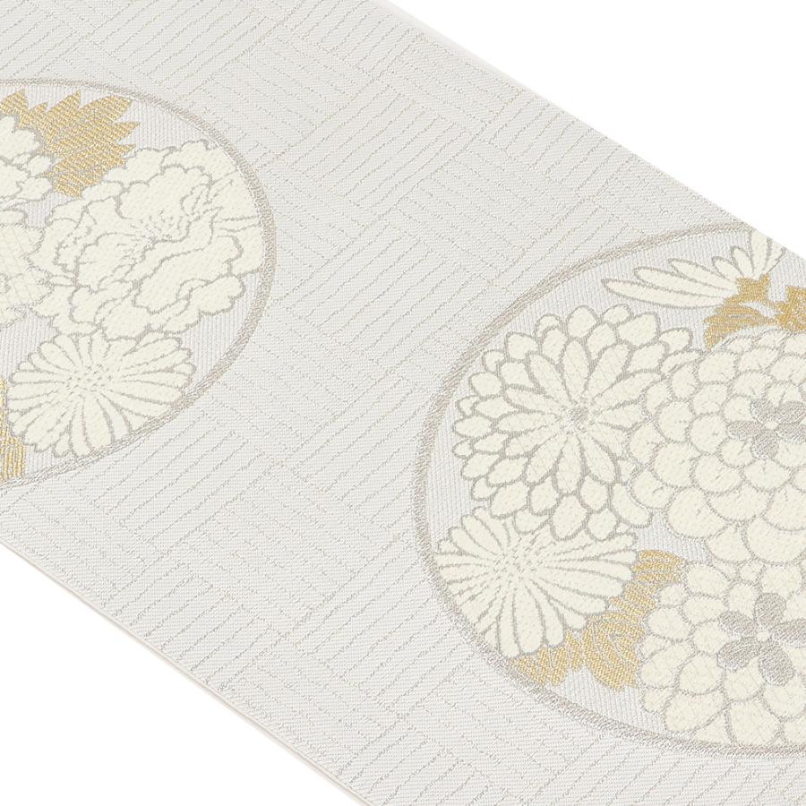 Kisste 振袖 帯 振袖帯 振袖の帯 振袖用袋帯 袋帯 振袖用 白