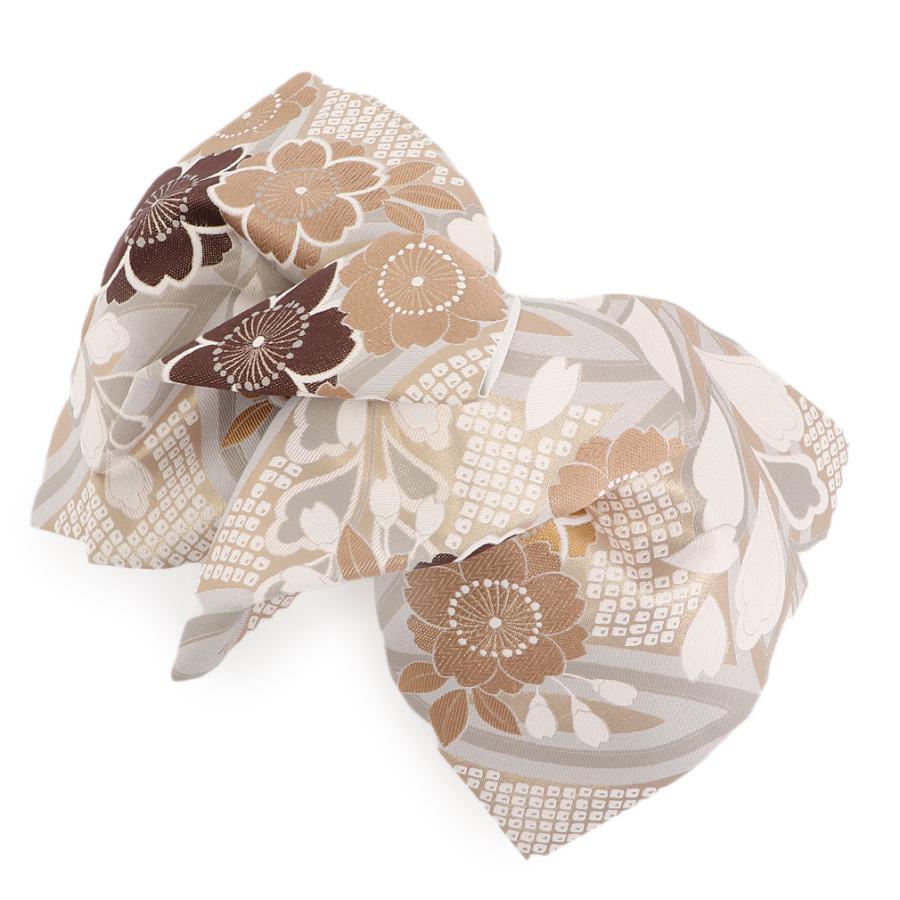 振袖帯　袋帯　牡丹　菊花　八重桜　牡丹　流水　膨れ織　着物　044a d 振袖帯 袋帯 牡丹 菊花 八重桜 牡丹 流水 膨れ織 着物 044a d