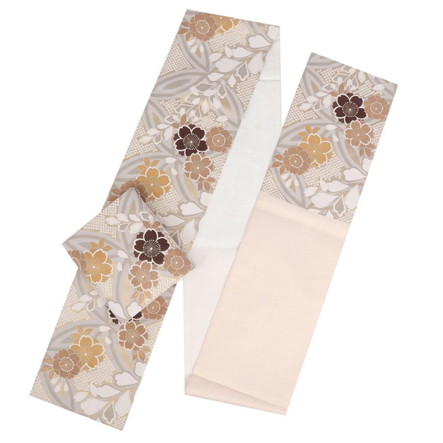振袖帯　袋帯　牡丹　菊花　八重桜　牡丹　流水　膨れ織　着物　044a d 振袖帯 袋帯 牡丹 菊花 八重桜 牡丹 流水 膨れ織 着物 044a d