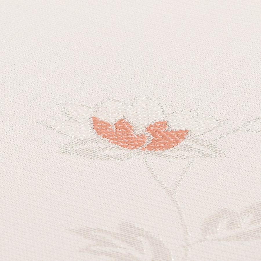 【半額以下】❤️未使用❤️名古屋帯　ピンクシルバー　刺繍　鳥　花　可愛い 半額以下】❤️未使用❤️名古屋帯 ピンクシルバー 刺繍 鳥 花