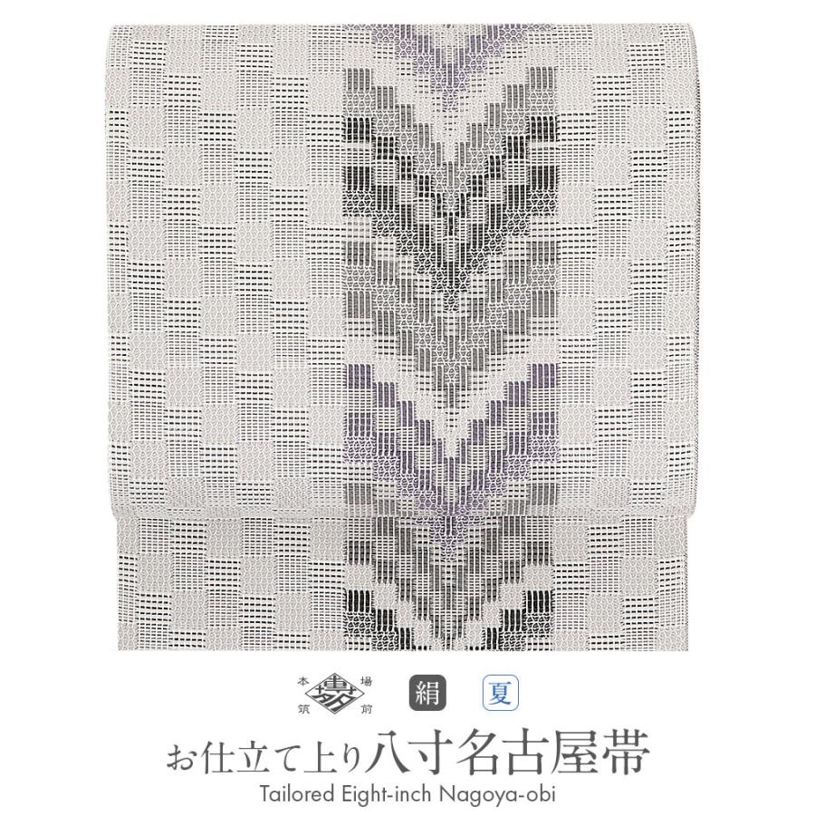夏帯 名古屋帯 夏 夏名古屋帯 博多帯 博多名古屋帯 正絹 新品 八寸  