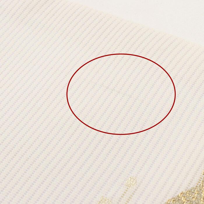 アウトレット 名古屋帯 夏 夏名古屋帯 夏帯 生成 SALE 爆買の画像