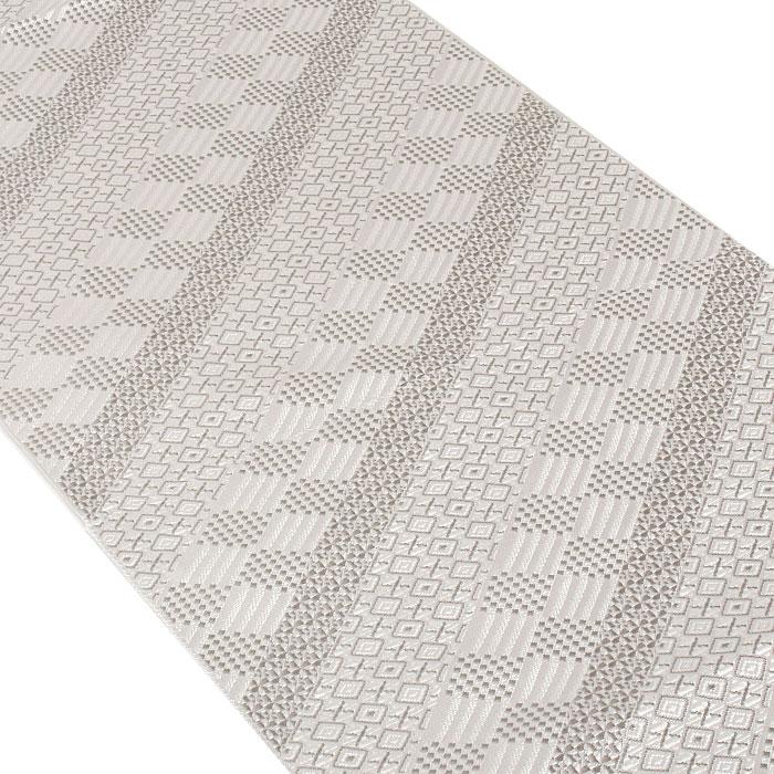 新品未仕立 博多帯 協和織 八寸 名古屋帯 大きい雪輪柄 グレー 仕立込 新品未仕立 博多帯 協和織 八寸 名古屋帯 大きい雪輪柄 グレー 仕立