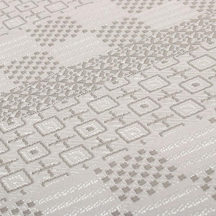 Kisste（キステ） 名古屋帯 博多帯 博多織 帯 八寸 グレー スクエア