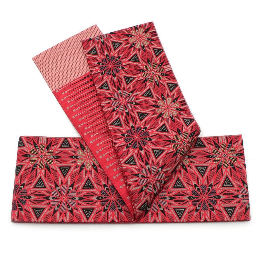 Kisste（キステ） 半幅帯 正絹 博多半幅帯 博多織 博多帯 リバーシブル