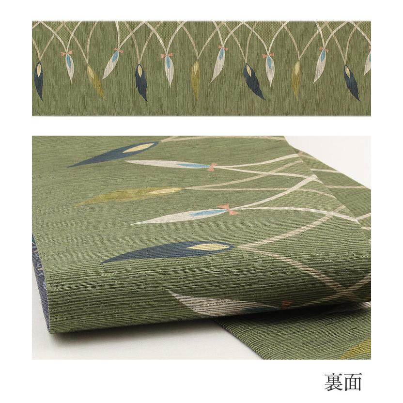 半幅帯 長尺 帯 正絹 リバーシブル 召しませ花 SALE 爆買の画像