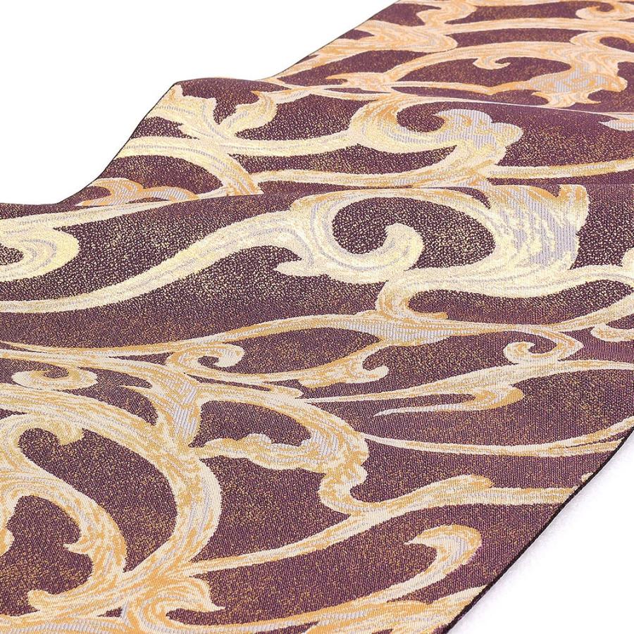 Kisste（キステ） 袋帯 帯 博多織 紫 金 宮廷鳳凰紋 福絖織元 正絹