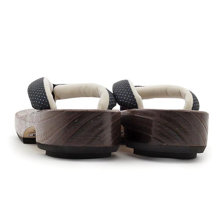 下駄 レディース 浴衣用 ゆかた用 シコロ張り 焼桐 濃ベージュ 焦げ茶 ネイビー M 桐下駄 水玉 右近 高級下駄 しころ調 日本製 女性用