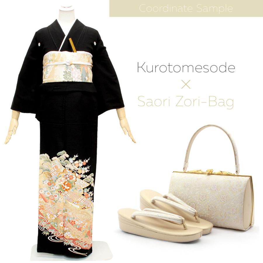 沙織和装小物 草履 バッグ セット 女性 和装 和装バッグ 和装履物 袴姿