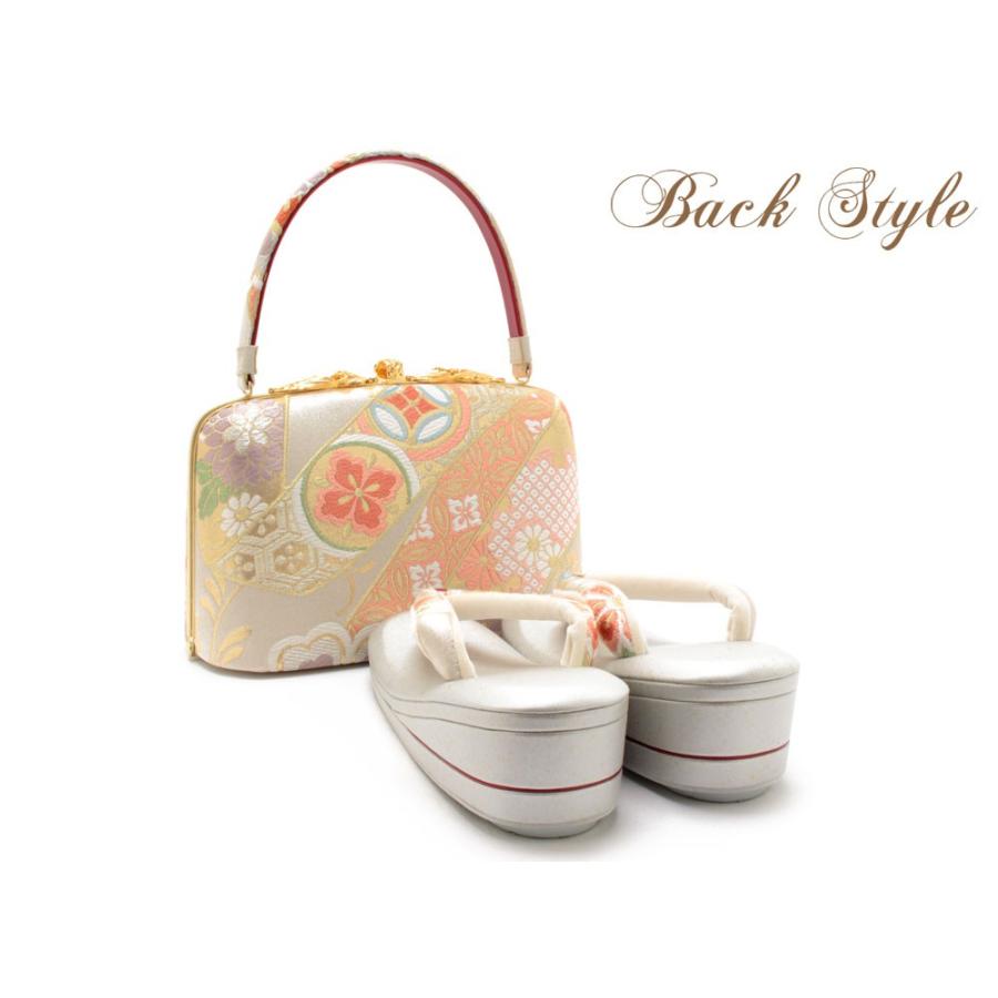 即購入可★ 草履バッグセット 成人式 振袖 紗織 沙織 L フリーサイズ 銀 礼装 フォーマル 女性 【QGW7464874211】(26535円)