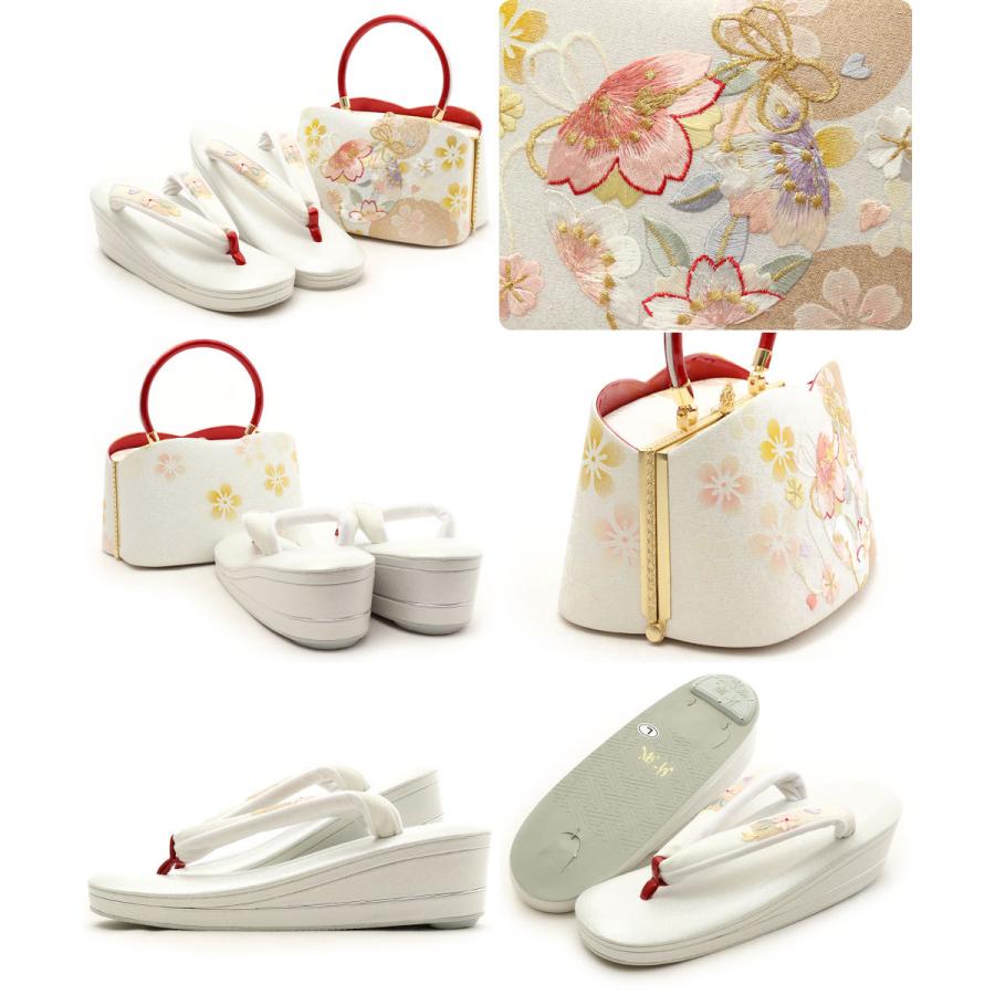 Kisste（キステ） 草履バッグセット 成人式 振袖 紗織 沙織 S M L LL