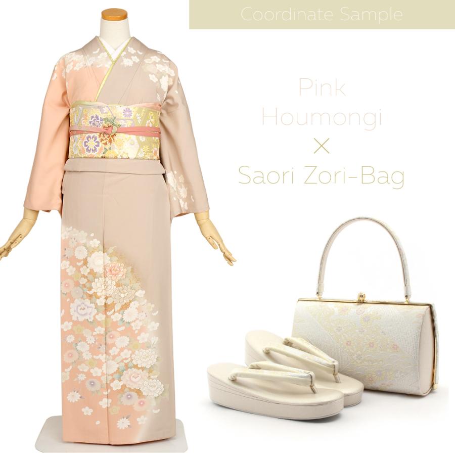 草履バッグセット 留袖 訪問着 紗織 沙織 S M L LL フリーサイズ 小さい 大きい SALE | Kisste | 12