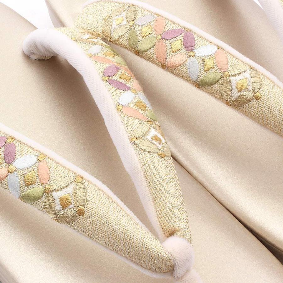 完動品 草履バッグセット 成人式 振袖 L フリーサイズ 金 礼装 フォーマル 女性 レディース 【PET1736036225】(61710円)