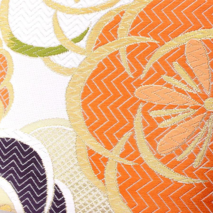 Kisste 草履バッグセット 成人式 振袖 L フリーサイズ オレンジ