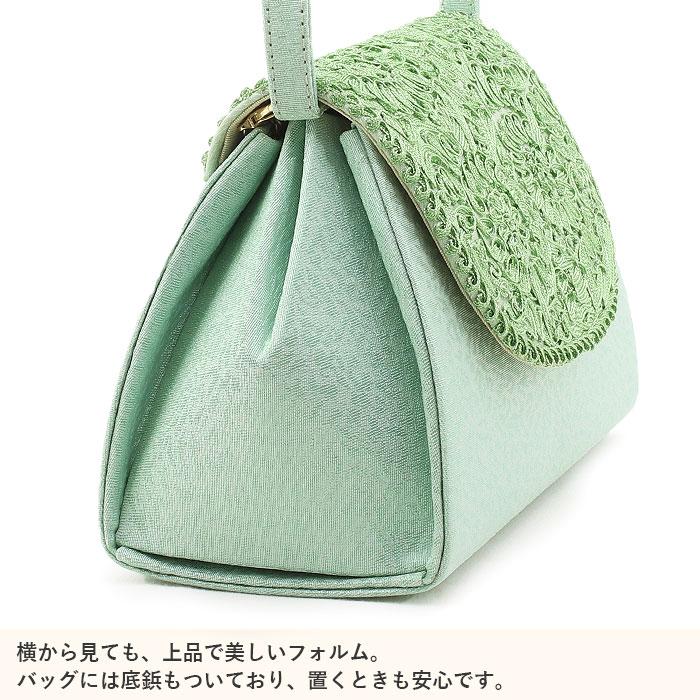 草履バッグセット 振袖用 世美庵 M 薄緑 パステ SALE 爆買の画像