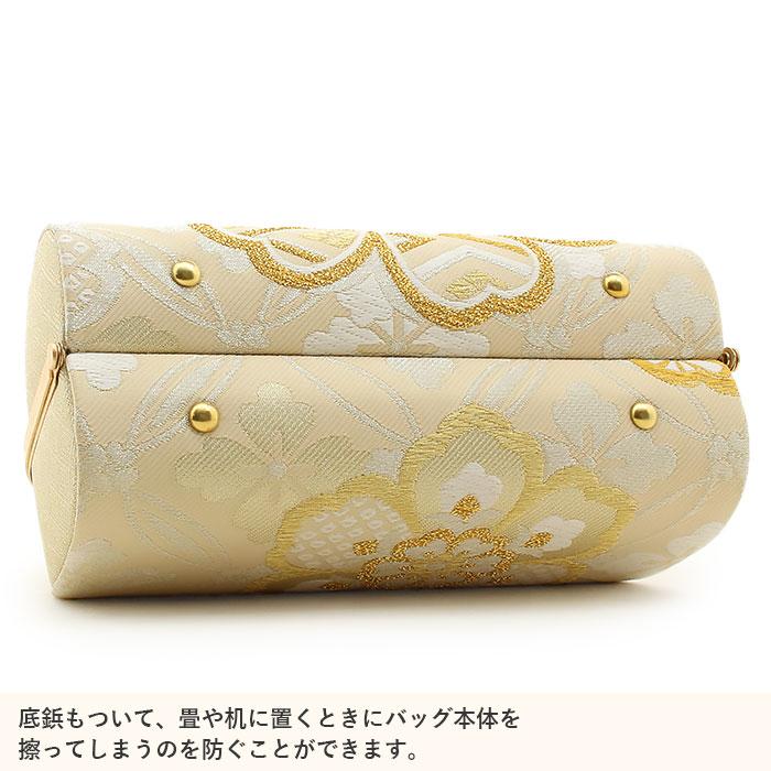草履バッグセット 成人式 振袖用 キステオリジナル S M L LL 金 緑 華紋 帯地 4枚芯 ハイヒール 厚底 | Kisste | 06