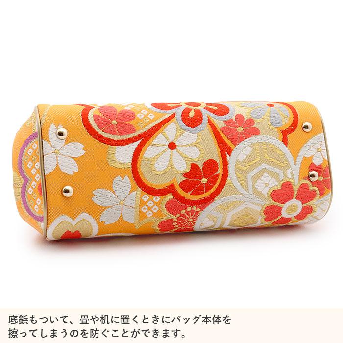 Kisste（キステ） 草履バッグセット 成人式 振袖用 成人用 世美庵 L 橙