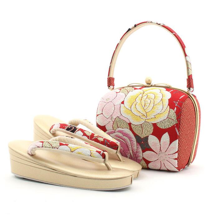 Kisste（キステ） 【アウトレット】振袖 草履 バッグ セット 成人式