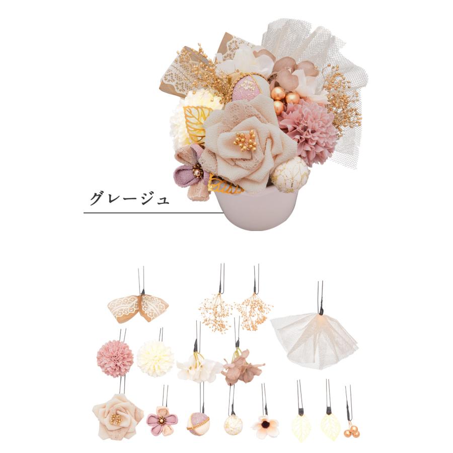 美品　Athena New York レース花飾り➕共布髪飾り付き 美品 Athena New York レース花飾り➕共布髪飾り付き 人気のAthena