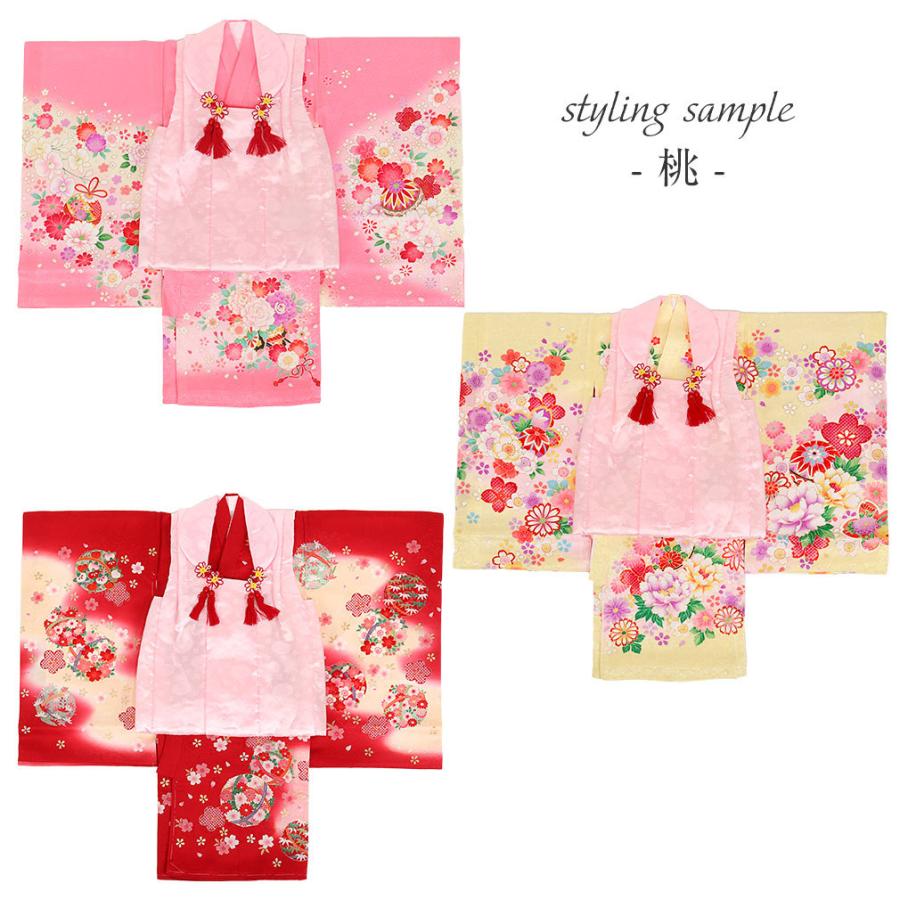 未使用七五三着物　被布無し 未使用七五三着物 被布無し