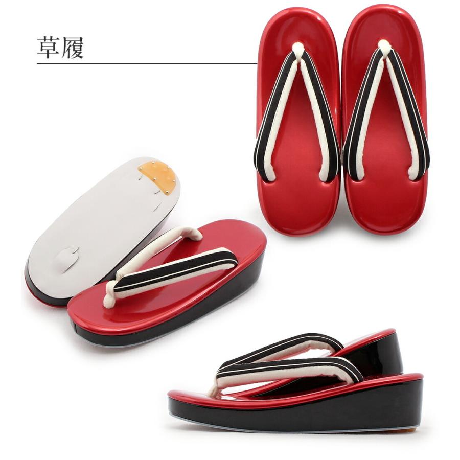 筥迫 セット　６点 Kisste 七五三 7歳 小物 セット 女の子 はこせこ 6点 黒