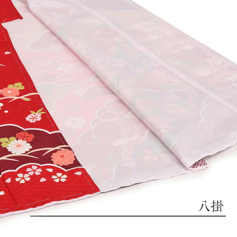 専用です☆赤と白のコントラストが美しい☆七五三７歳フルセット 専用です☆赤と白のコントラストが美しい☆七五三7歳フルセット
