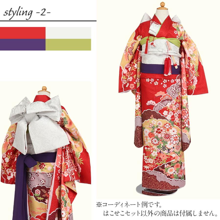 ≪半期決算！MAX10％OFF≫ 七五三 7歳 小物 セット 女の子 はこせこ 21c｜kimono-kisste｜11