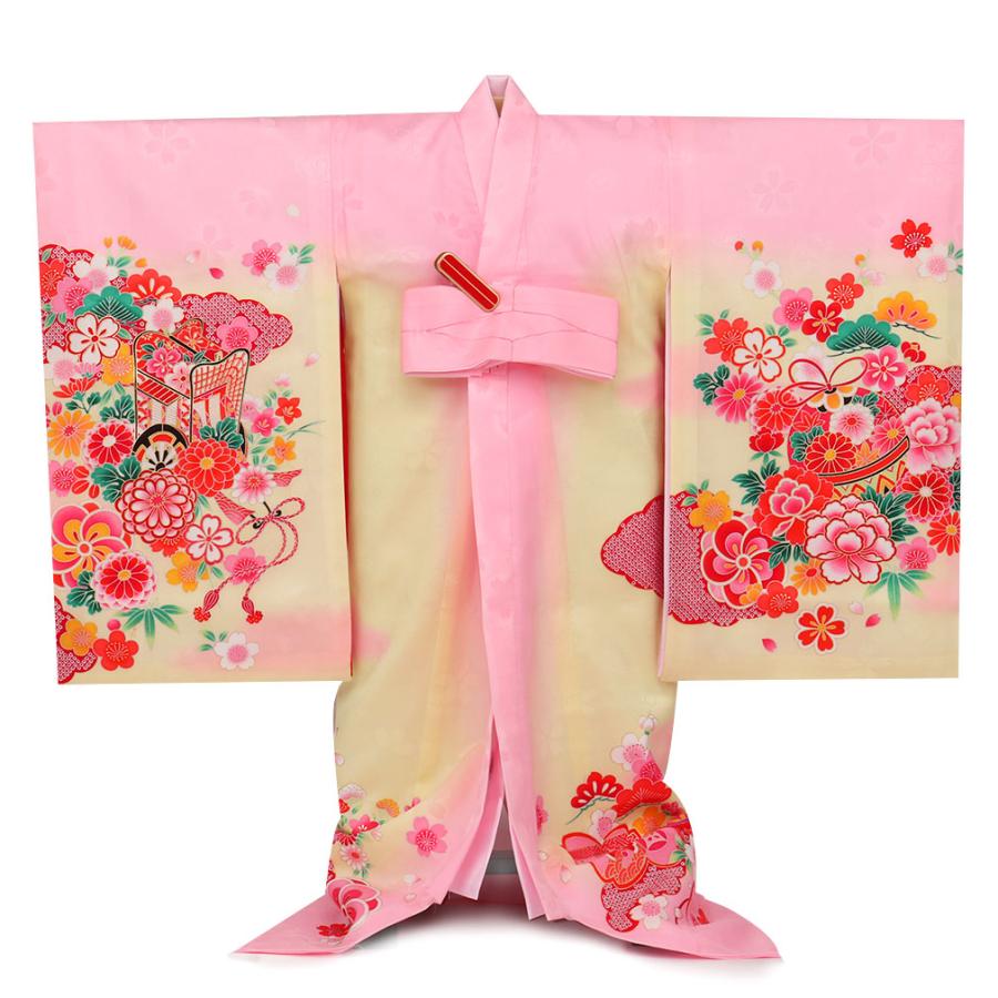Kisste お宮参り 着物 女の子 服装 赤ちゃん 産着 掛け着 祝い着 初着