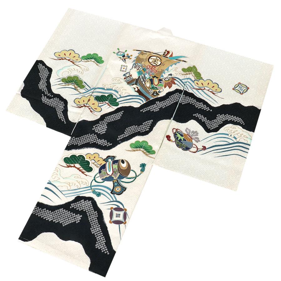 Kisste お宮参り 着物 男の子 服装 赤ちゃん 産着 掛け着 祝い着