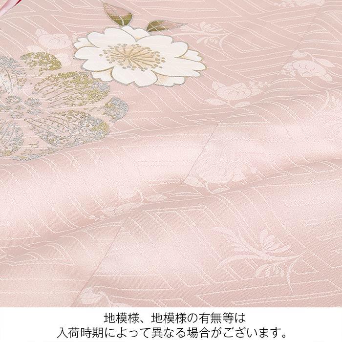 Kisste（キステ） お宮参り 着物 女の子 産着 淡桃 くすみピンク 牡丹
