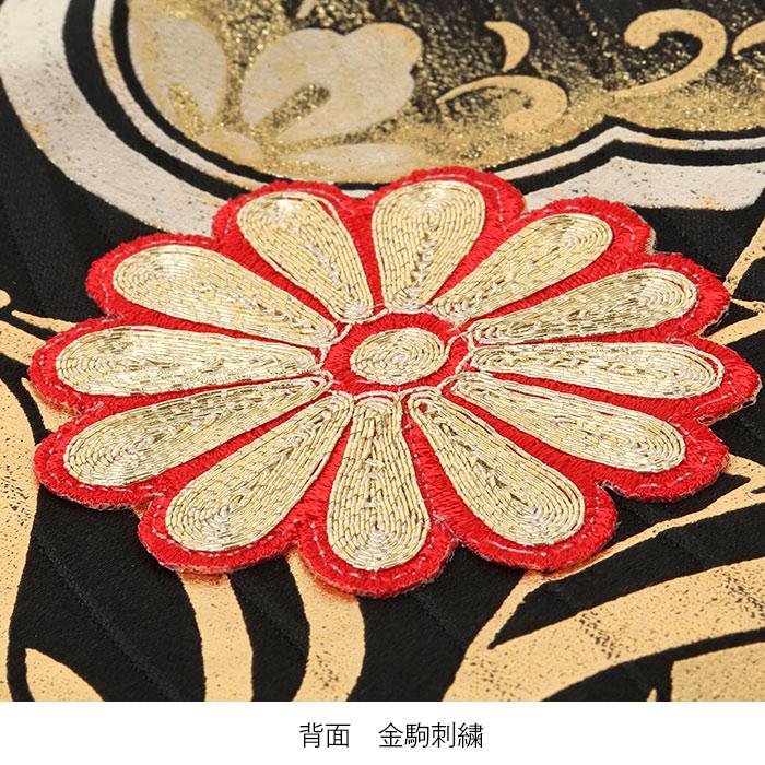 EAST【紋入れ】掛け着襦袢付き　菊菱松鷹　男の子着物　正絹 　9RA15 EAST【紋入れ】掛け着襦袢付き 菊菱松鷹 男の子着物 正絹 9RA15