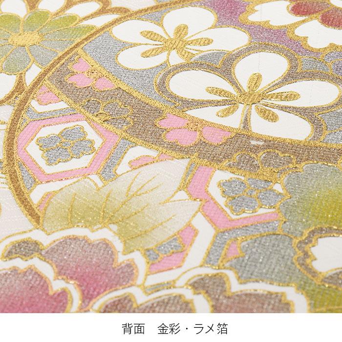 Kisste（キステ） お宮参り 着物 女の子 産着 白 桃 ピンク 鞠 牡丹 桜