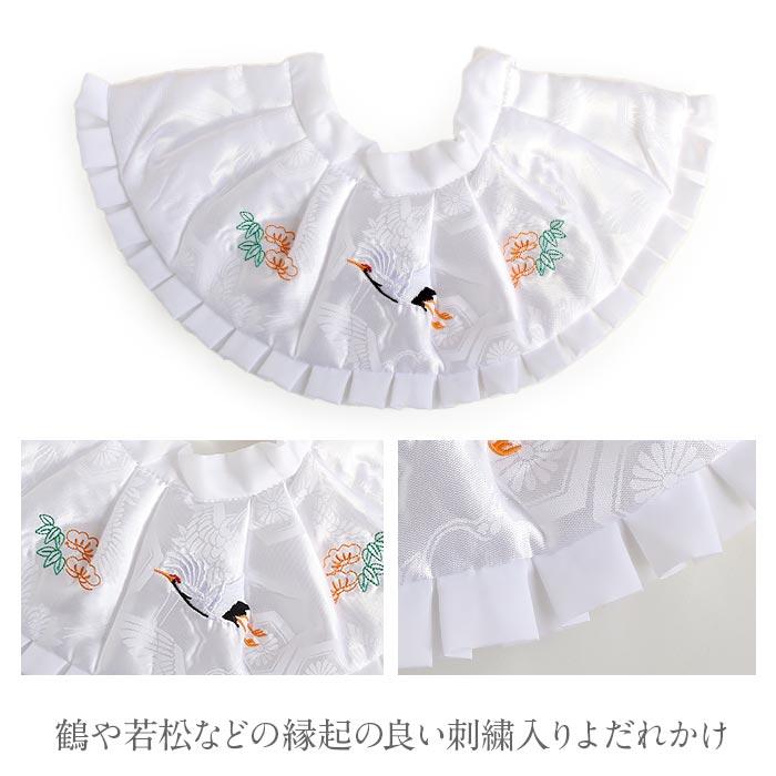 確認用　帽子と涎掛け 楽天市場】お宮参り 小物セット 絹 よだれかけ 帽子 セット